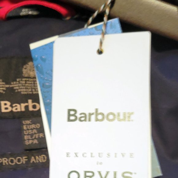 Barbour/ Orvis - Waterproof Hooded Parka | Red | NWT | 4 | Insulated - Picture 11 of 16